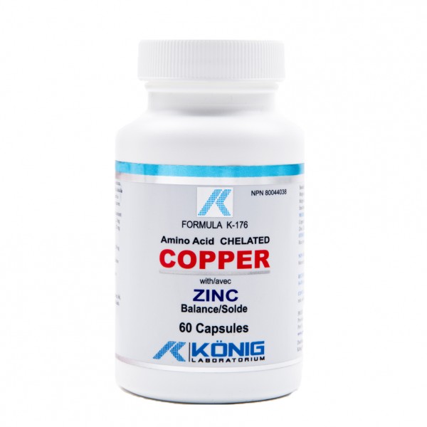 Copper with Zinc Balance Konig Laboratorium Inc.