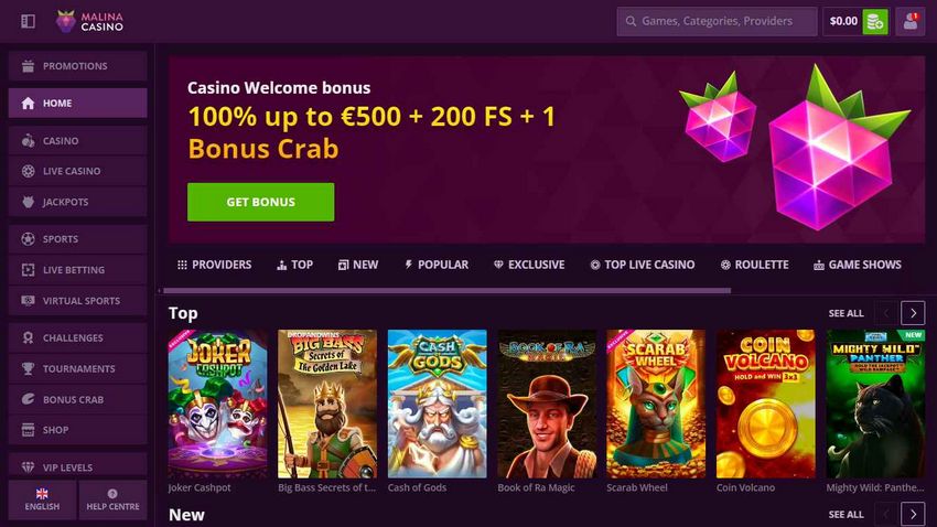 Malina Casino Malina Casino
